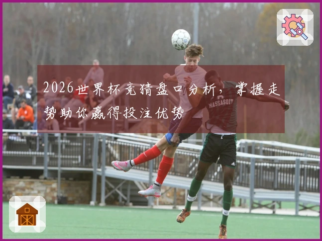 2026世界杯竞猜盘口分析，掌握走势助你赢得投注优势